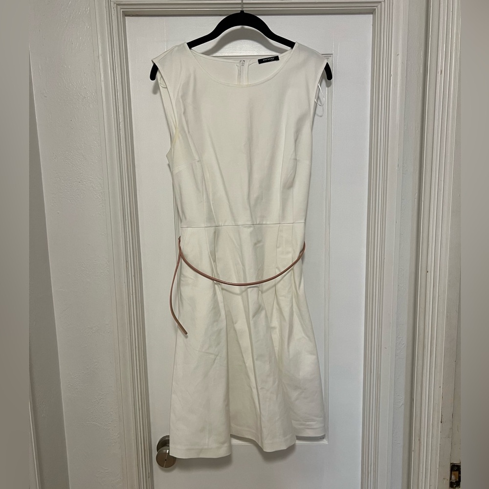 Orsay White Dress Size US 10 Eur 42